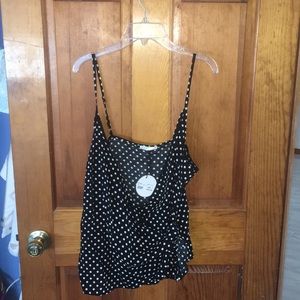 W.A.P.G . On The Dot Wrap Cami